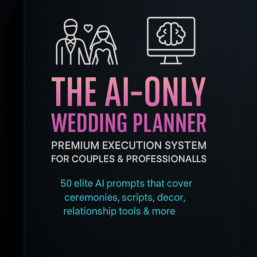 The AI-Only Wedding Planner