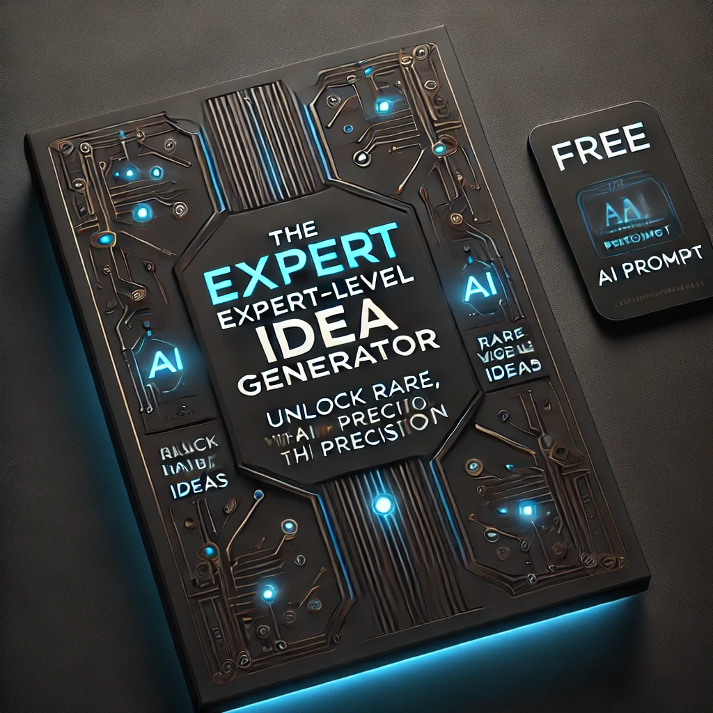 🚀 Unlock Rare, High-Value Ideas with AI Precision (100% FREE)